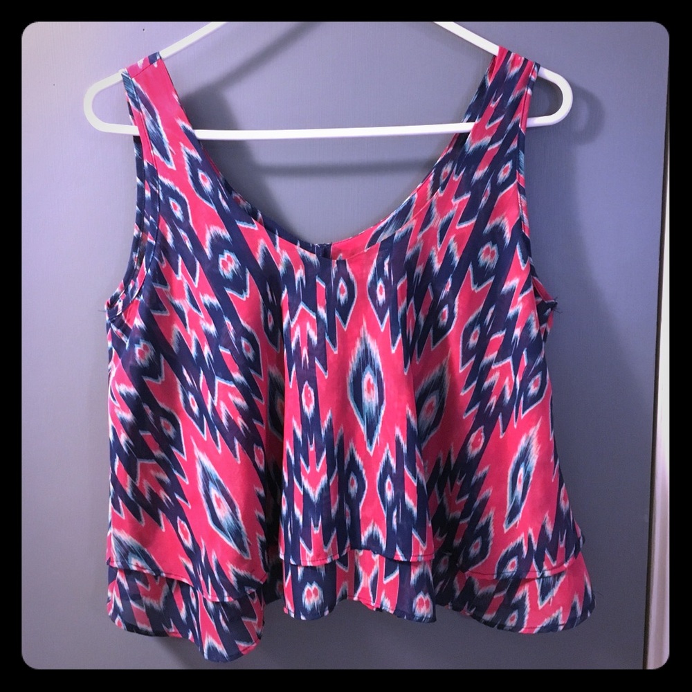 Flowy crop top